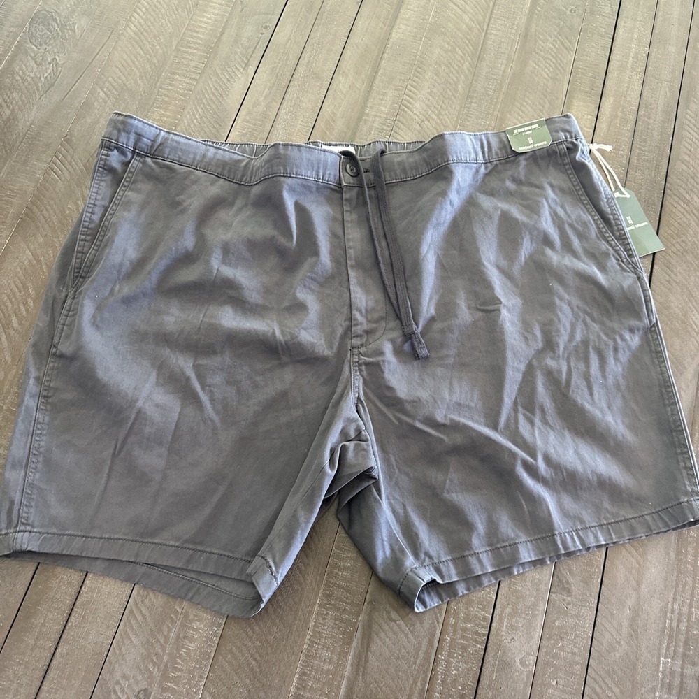 Mutual Weave   The Chino Board Short     color: IRON   Men's sz 54 NWT BIG/TALL